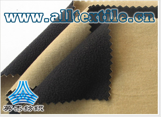 breathable breathable cotton wick stripe +TPU+ elastic fleece compound fabric