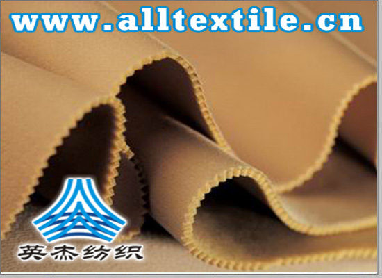 double-sided card clothing + sponge + double-sided card clothing composite fabric