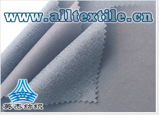 moisture permeable breathable jacquard polyester fabric +50D knitted fabric TPU composite fabric